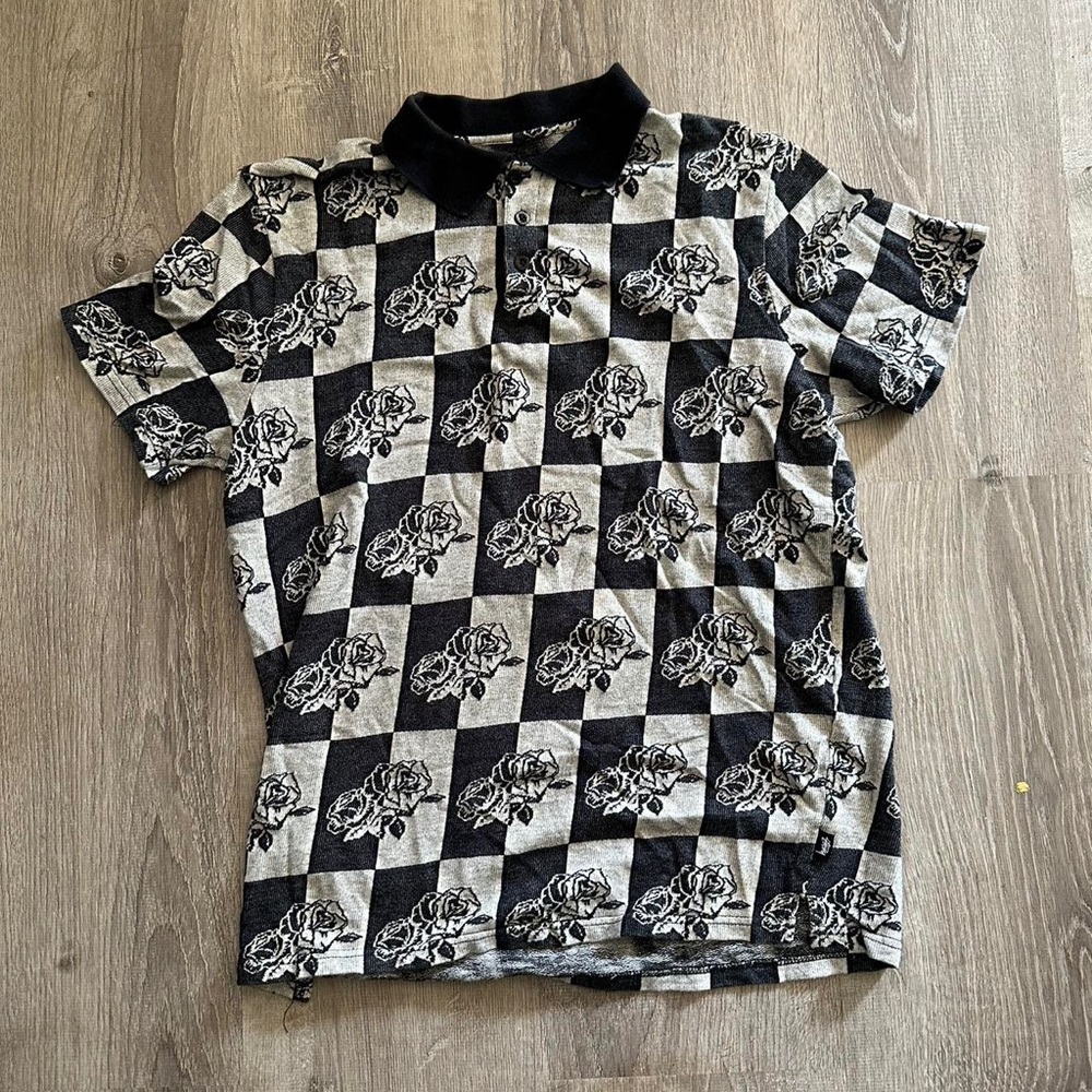 Stussy Floral Monochrome button up